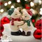 kevinsgiftshoppe Christmas Pig Salt And Pepper Shakers Home Decor   Kitchen Decor